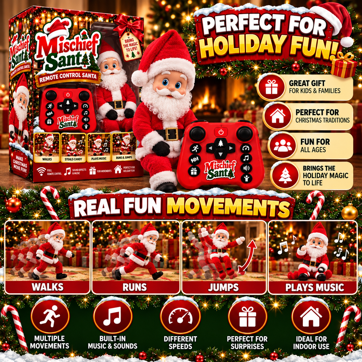 Remote Controlled Santa - Elf